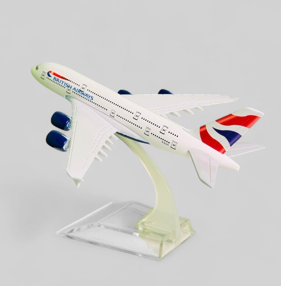 British Airlines Model Plane - 16cm Full Metal