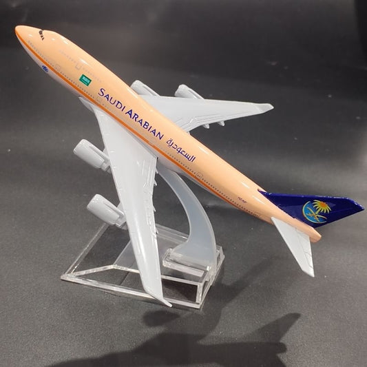 Saudia Airlines Model Plane - 16cm Full Metal