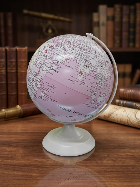 Metal World Globe – Decorative Desktop Globe