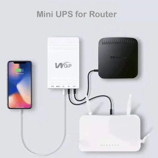 WGP Mini UPS for Wifi Router 10400 mAh (100% Orginal )