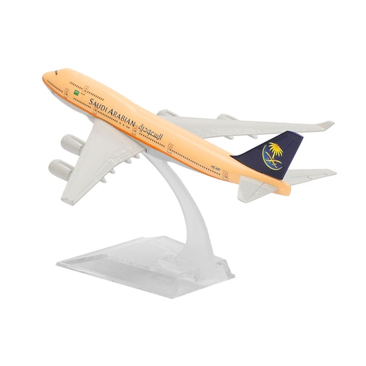 Saudia Airlines Model Plane - 16cm Full Metal