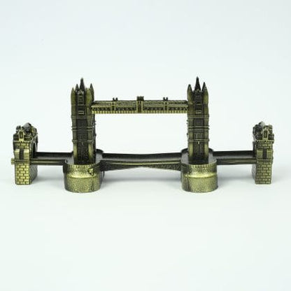 London Tower Bridge Miniature Showpiece – Antique Bronze Metal Replica