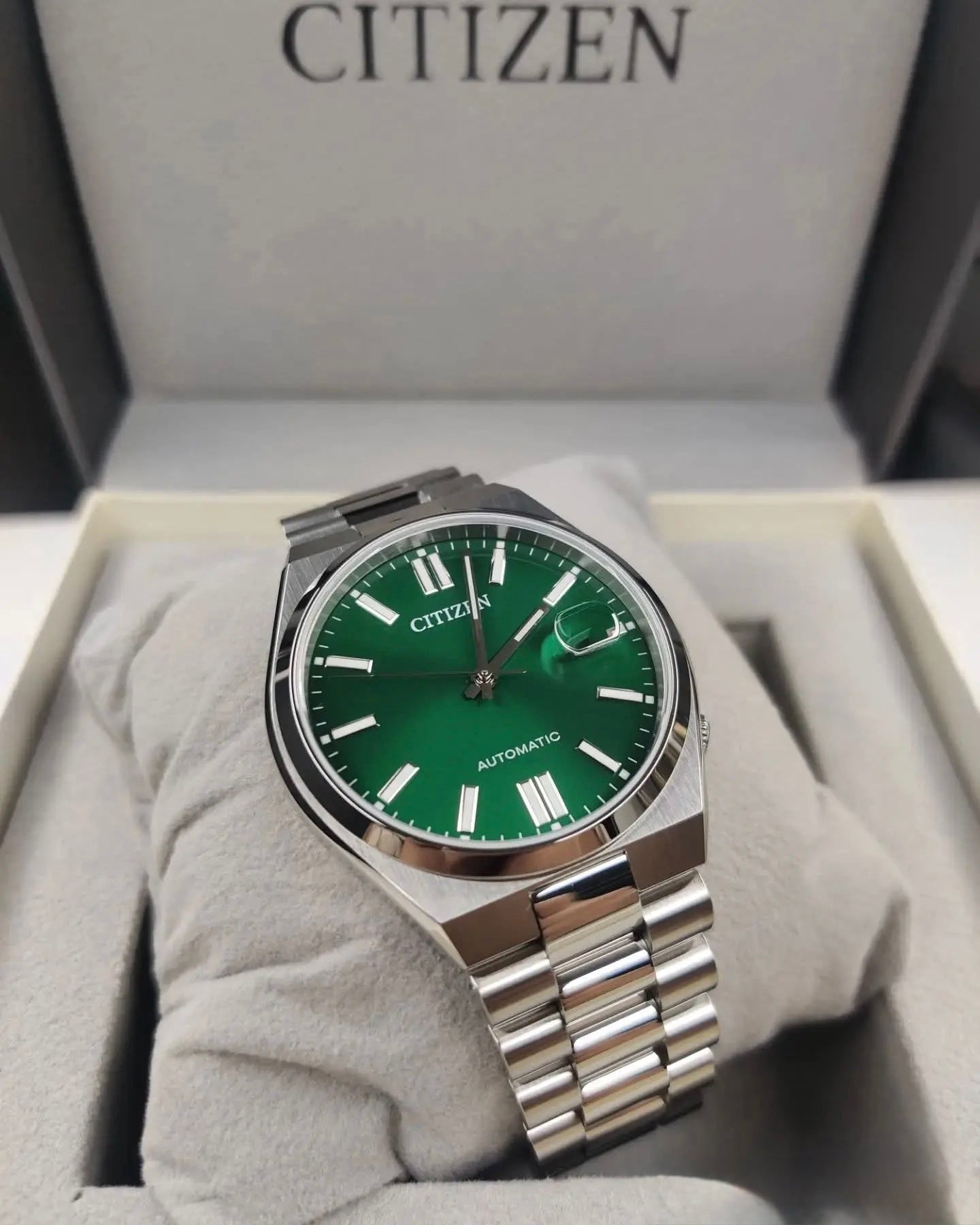 Automatic Mechanical Watch - Stainless Steel (Multi-Color Dial)
