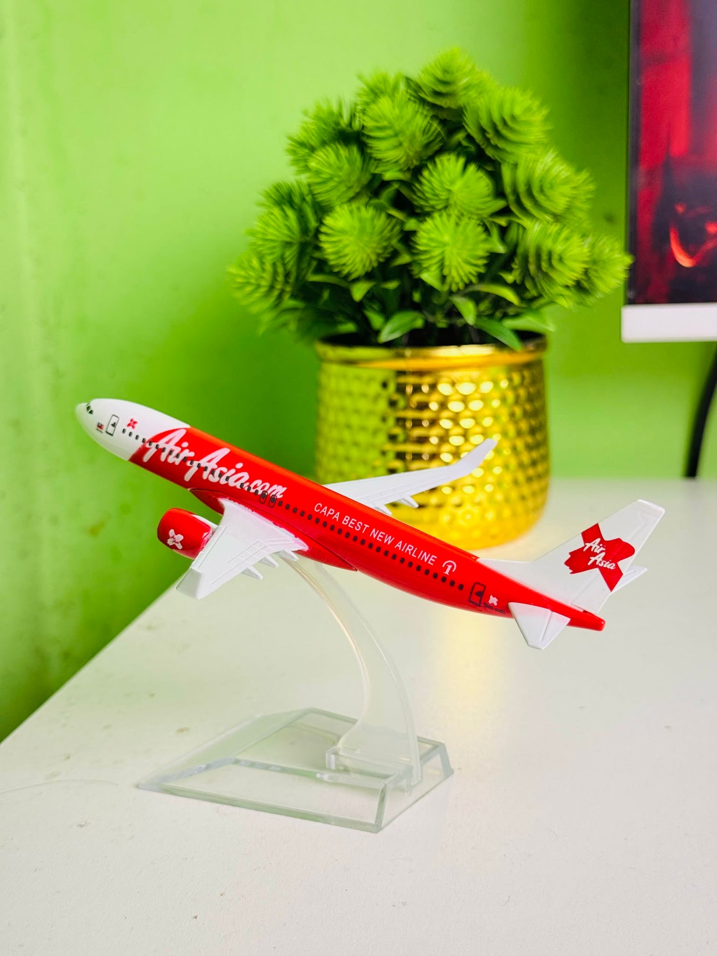 Aircraft Model with Rotating Display Stand 2 piece Combo Offer