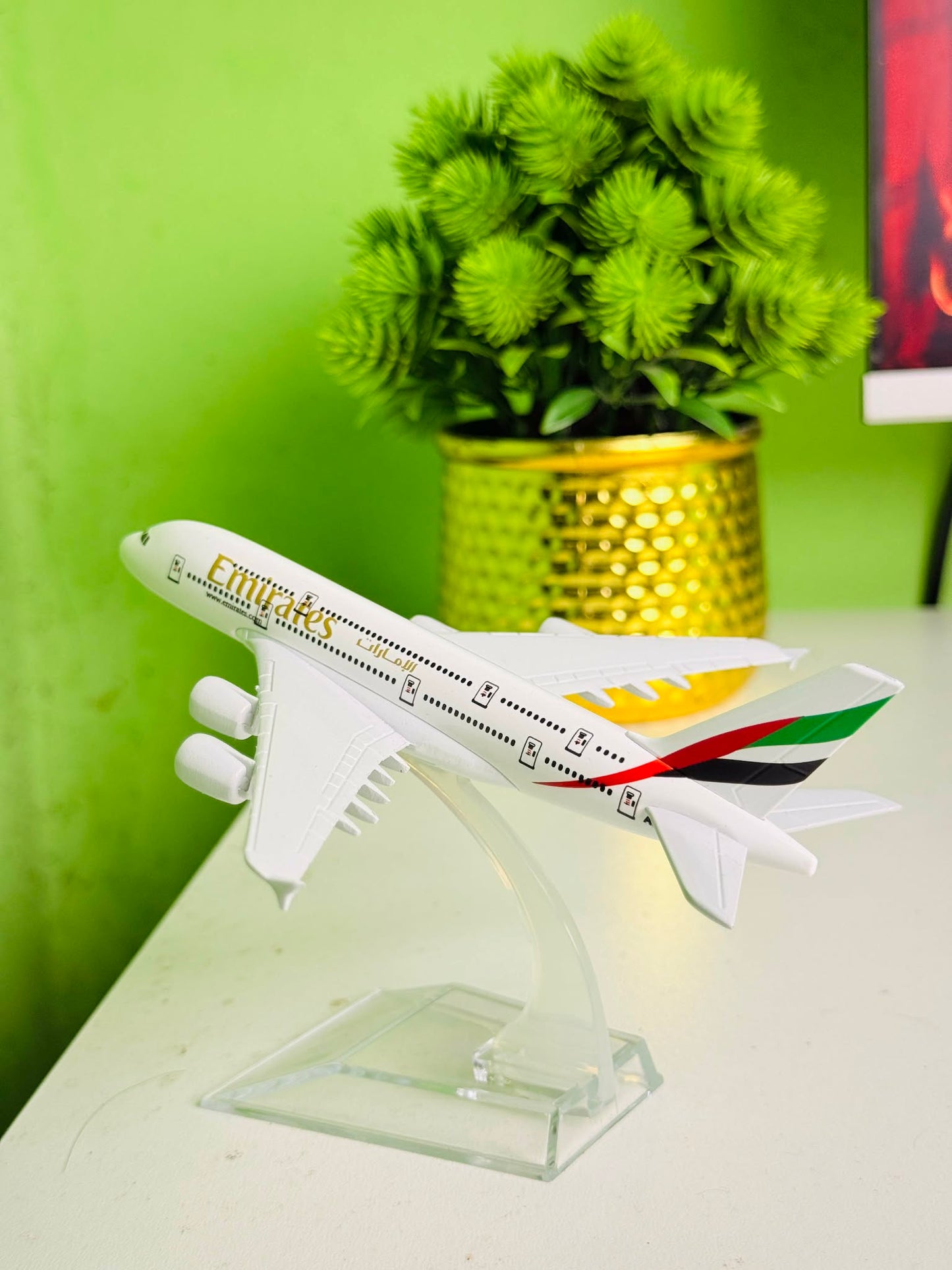 Emirates Airlines Model Plane - 16cm Full Metal