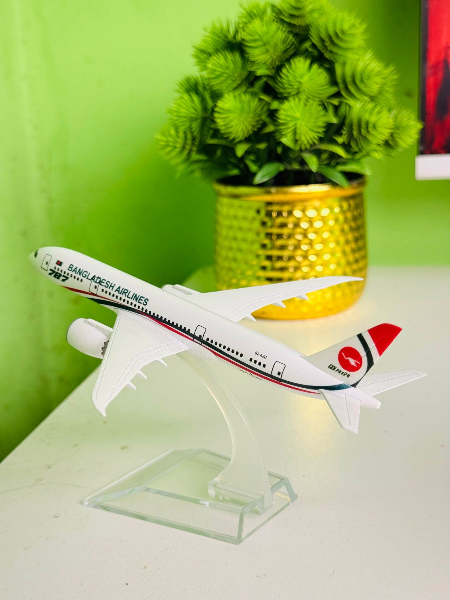 Aircraft Model with Rotating Display Stand 2 piece Combo Offer