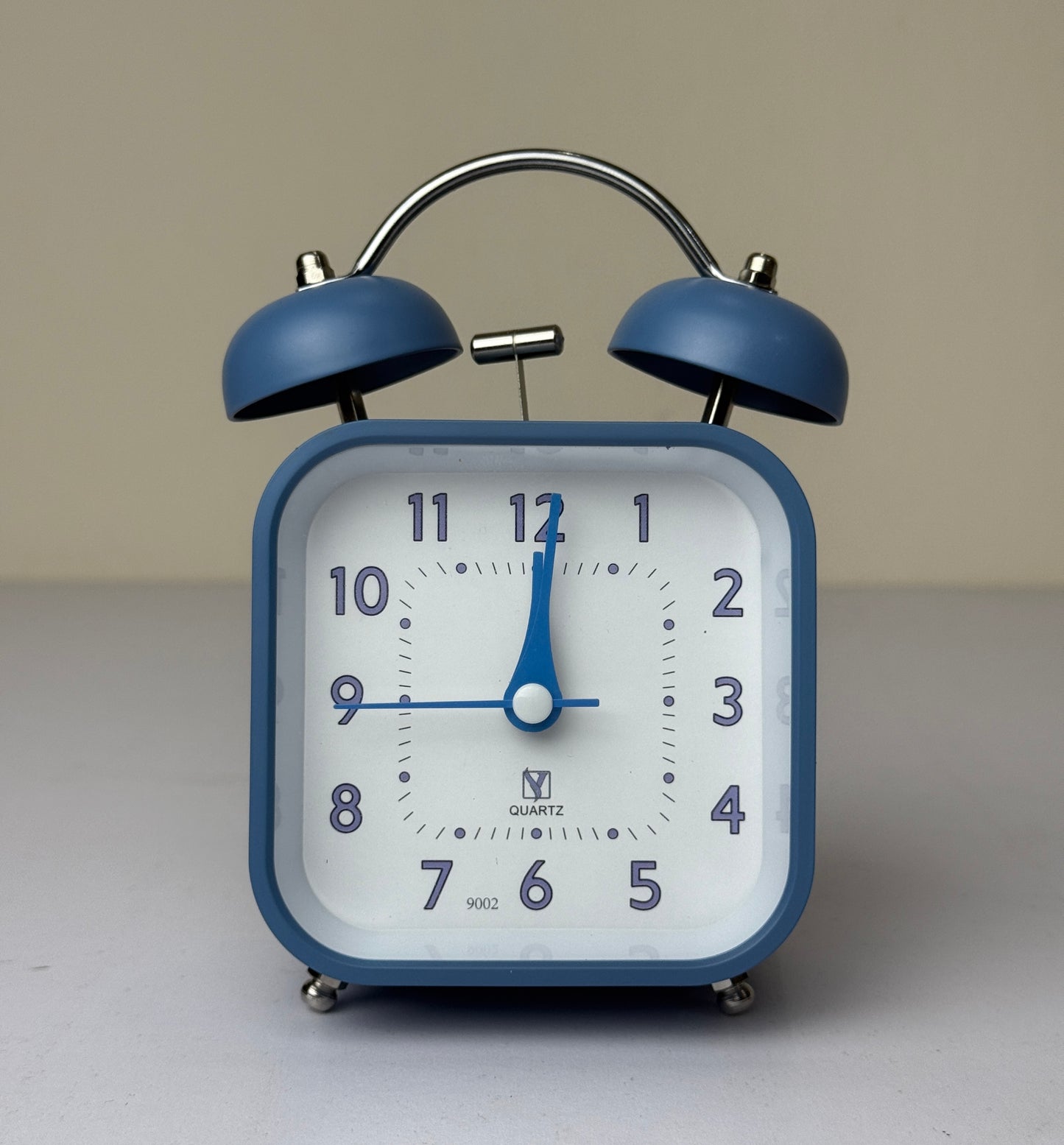Classic Vintage Twin Bell Alarm Clock - Retro Style Desk Clock with Loud Alarm