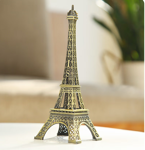 Eiffel Tower Metal Showpiece