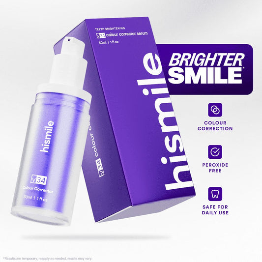 Hismile V34 Colour Corrector Serum – Teeth Brightening 30ml