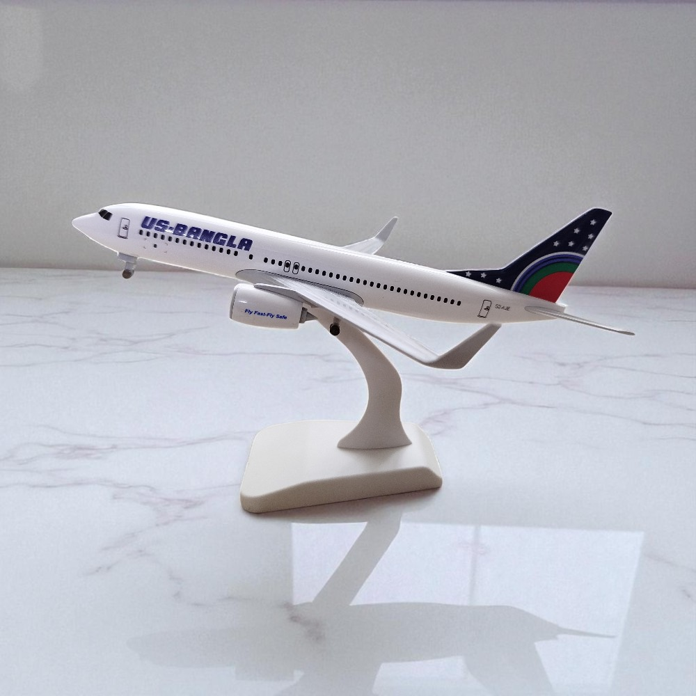 US-Bangla Airlines Model Plane - 20cm Full Metal