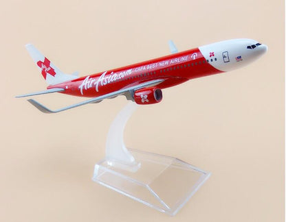 Air Asia Airlines Model Plane - 16cm Full Metal