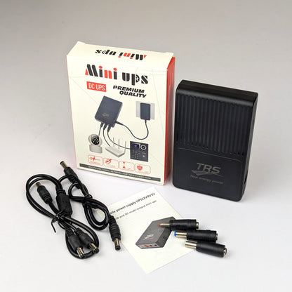 TRS Mini UPS - DC UPS Multifunctional Network Portable Power Bank
