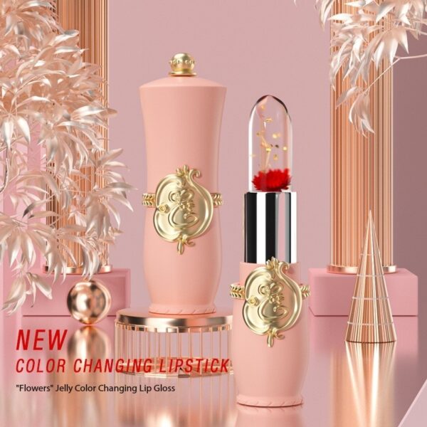Magic Flower Jelly Lipstick – Color Changing Temperature Lip Balm