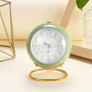 Elegant Home Decor Alarm Clock – GREEN